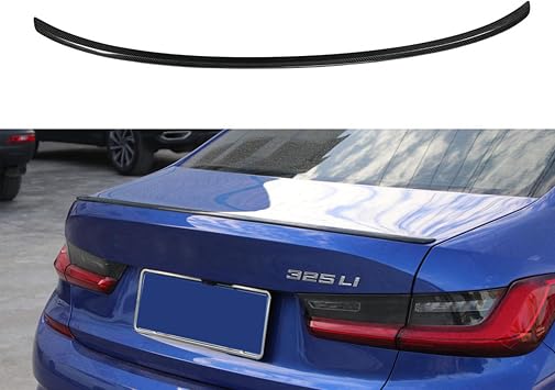 Compatible with BMW 3 Series G20 M3 G80 M3 M4 CS P AC PSM Style, Real Carbon Car Rear Spoiler, Top Lip Decoration Tail Wing Car Tuning Styling Exterior Accessories, D M3 Style