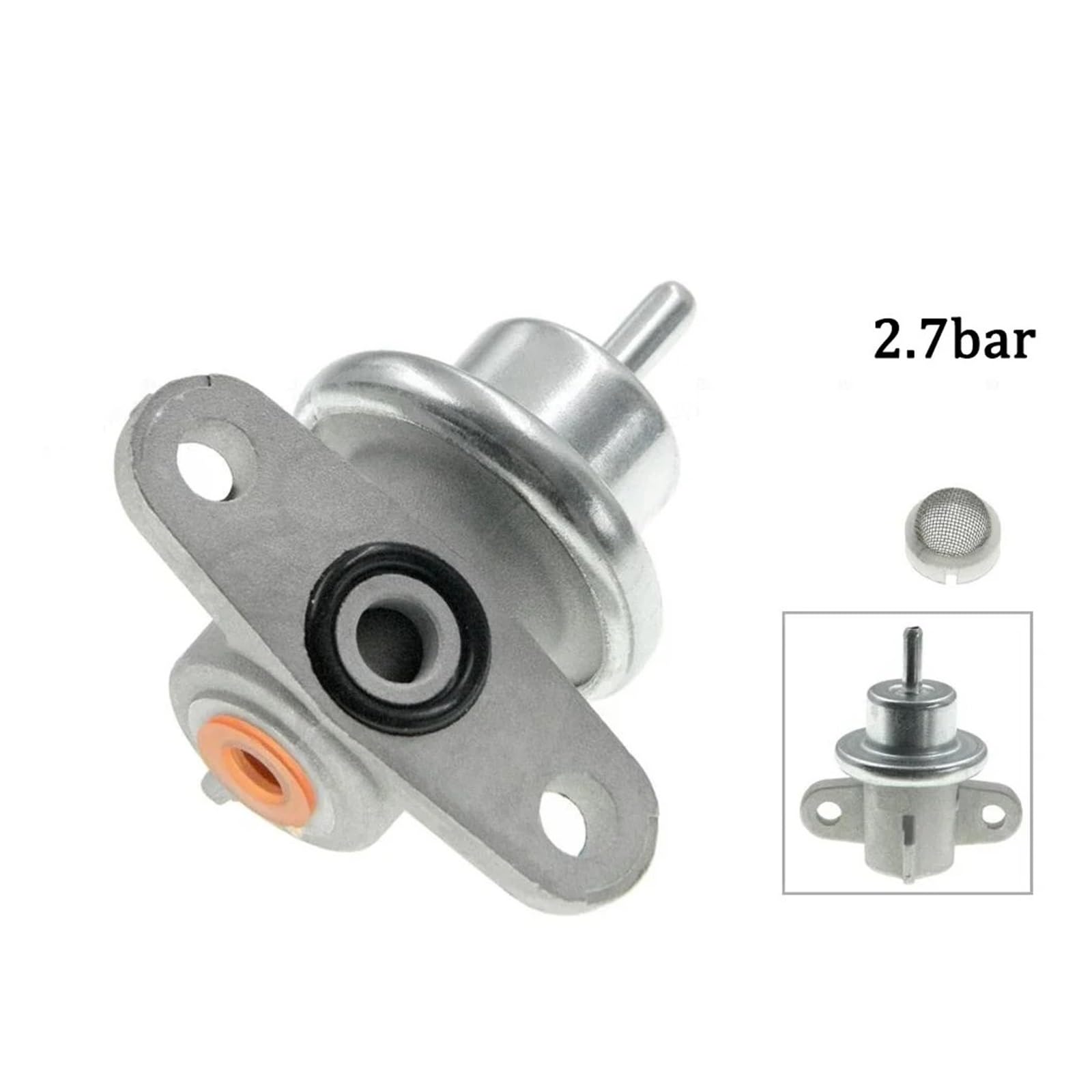 2.7Bar Fuel Pressure Regulator Kit,Fit For Mercruiser, Quicksilver 5.7L 350 6.3L 383 MAg MPI 4.3L V6 V8 zawór sterujący ciśnieniem pompy paliwa