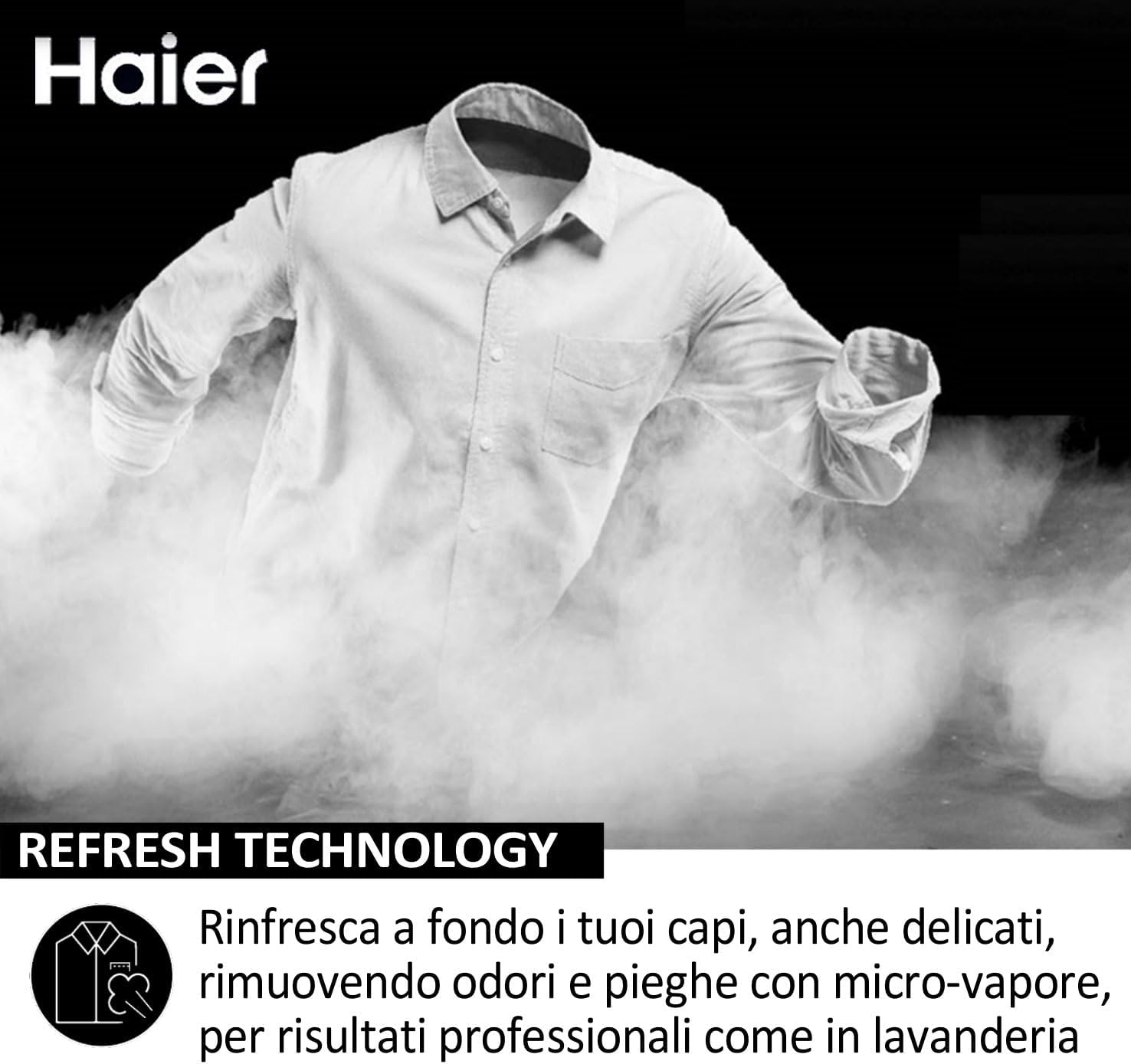 Haier HW70-BP14929-S washing machine back view