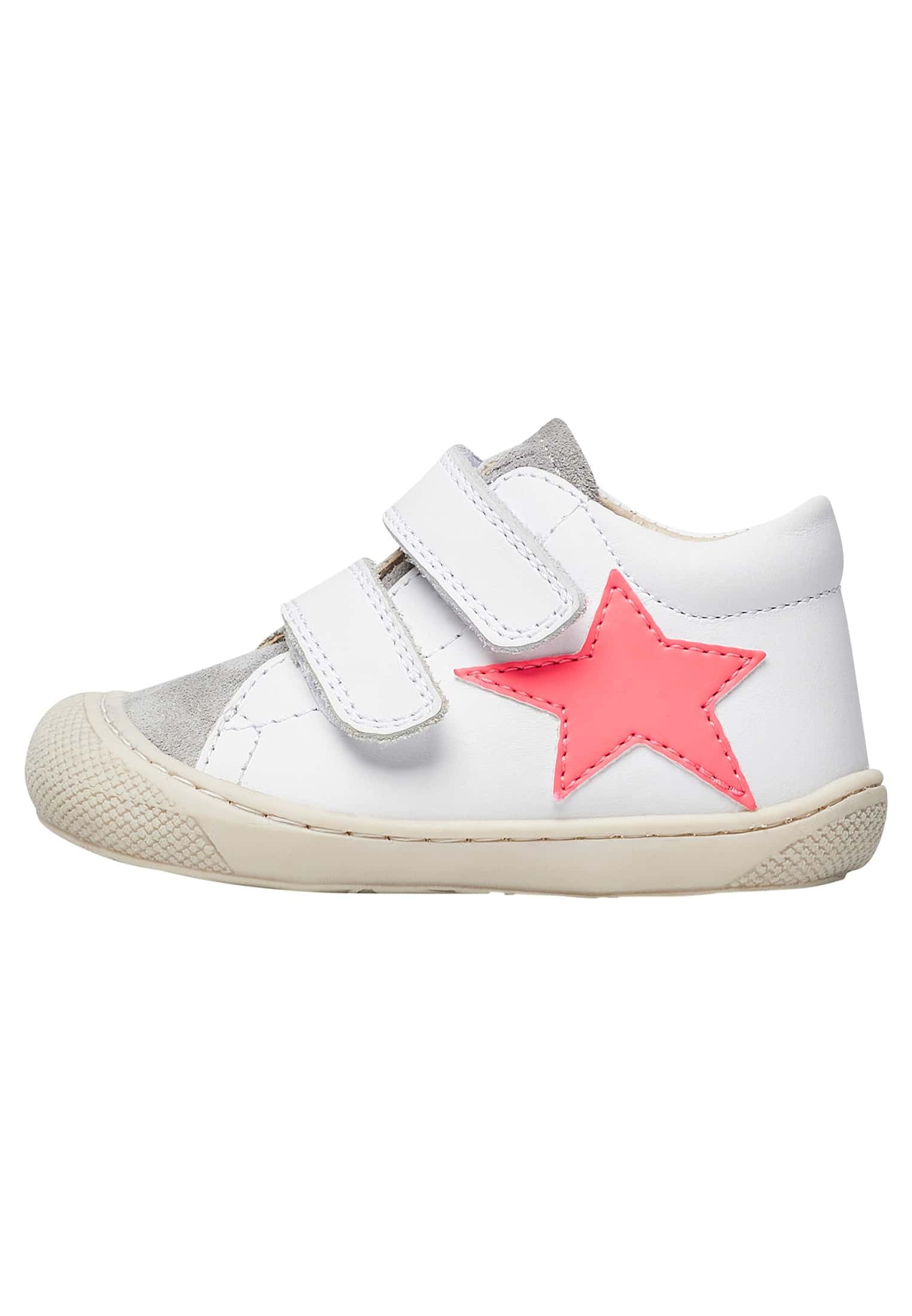 Naturino KOLDE VL, Children's Shoes, Grey-White-Neon Fuchsia, 2.5 UK, Grey White Fuchsia Fluo, 18 EU