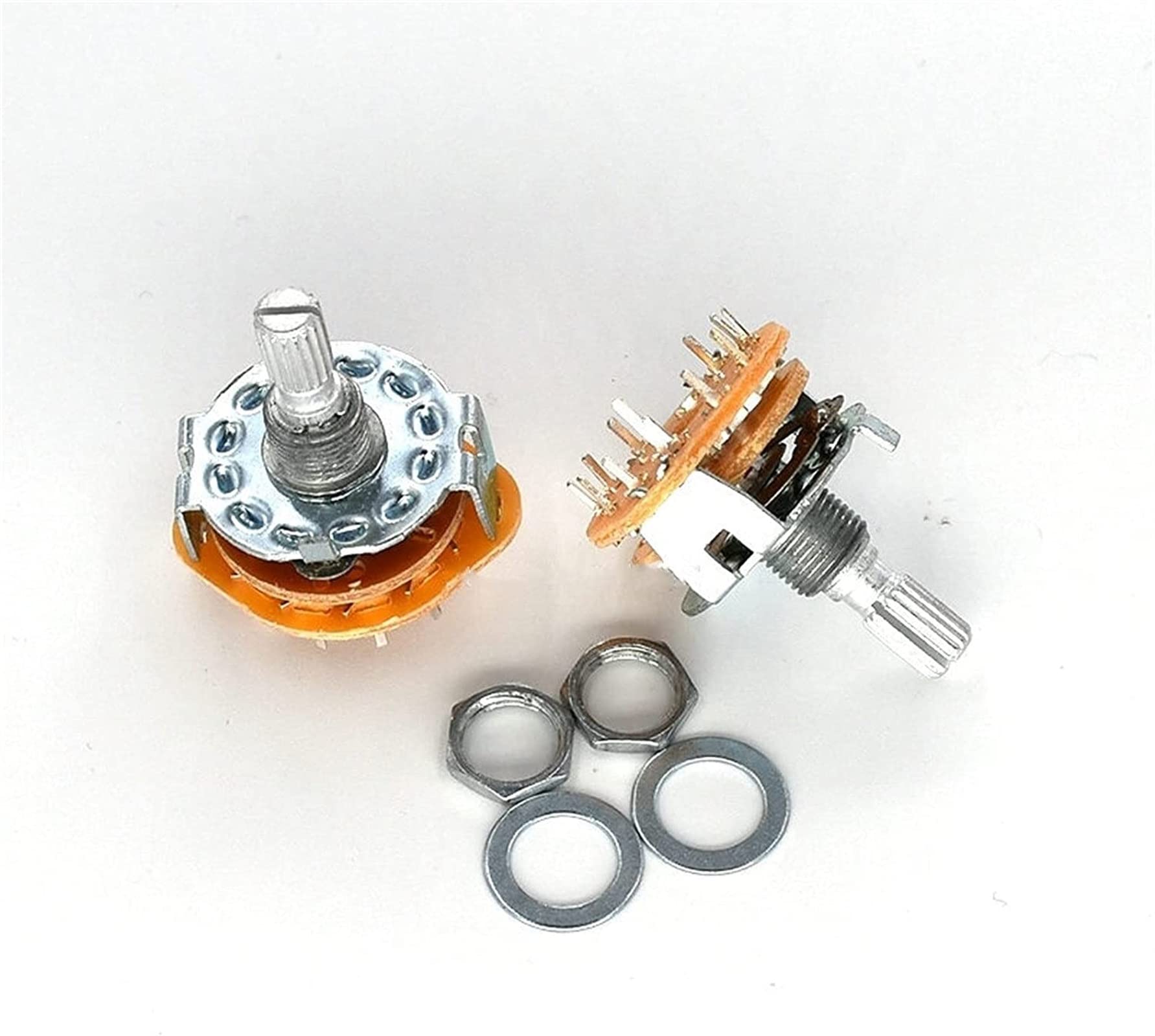 Codeur rotatif RS25 2P5T potentiomètre commutateur de bande 2 pôles