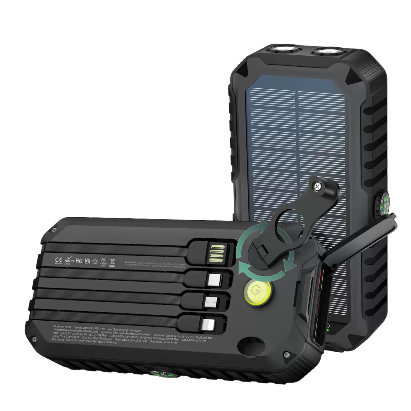 ポータブルチャージャー 急速充電充電 ブラック3.7V 35000mAh P1