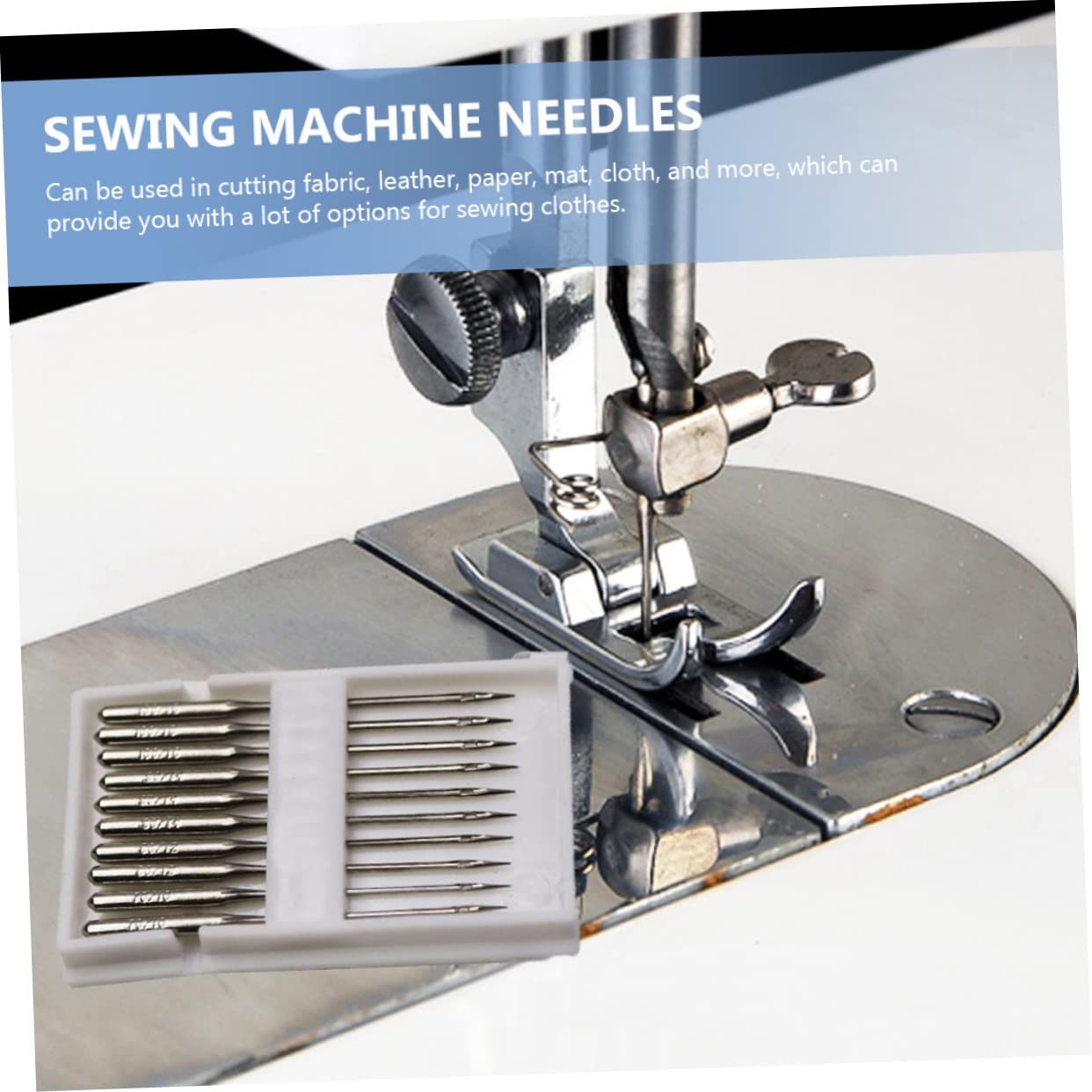 Lot De 2 Petits Tubes D'aiguilles à Coudre Portables Pour