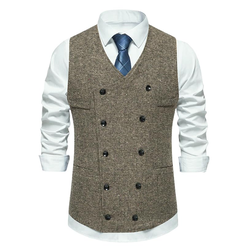 Gilet de costume chic pour mariages et réunions d'affaires de style