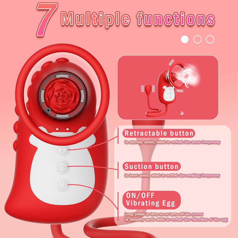 Nippelsauger Vibration für Frauen Sexspielzeug, Brustmassagegeräte mit 7 Vibration, Teleskopisch, Saugmodus Nippel Vibrator Klitoris Stimulator für Sie Vibratorensets Sex Toys