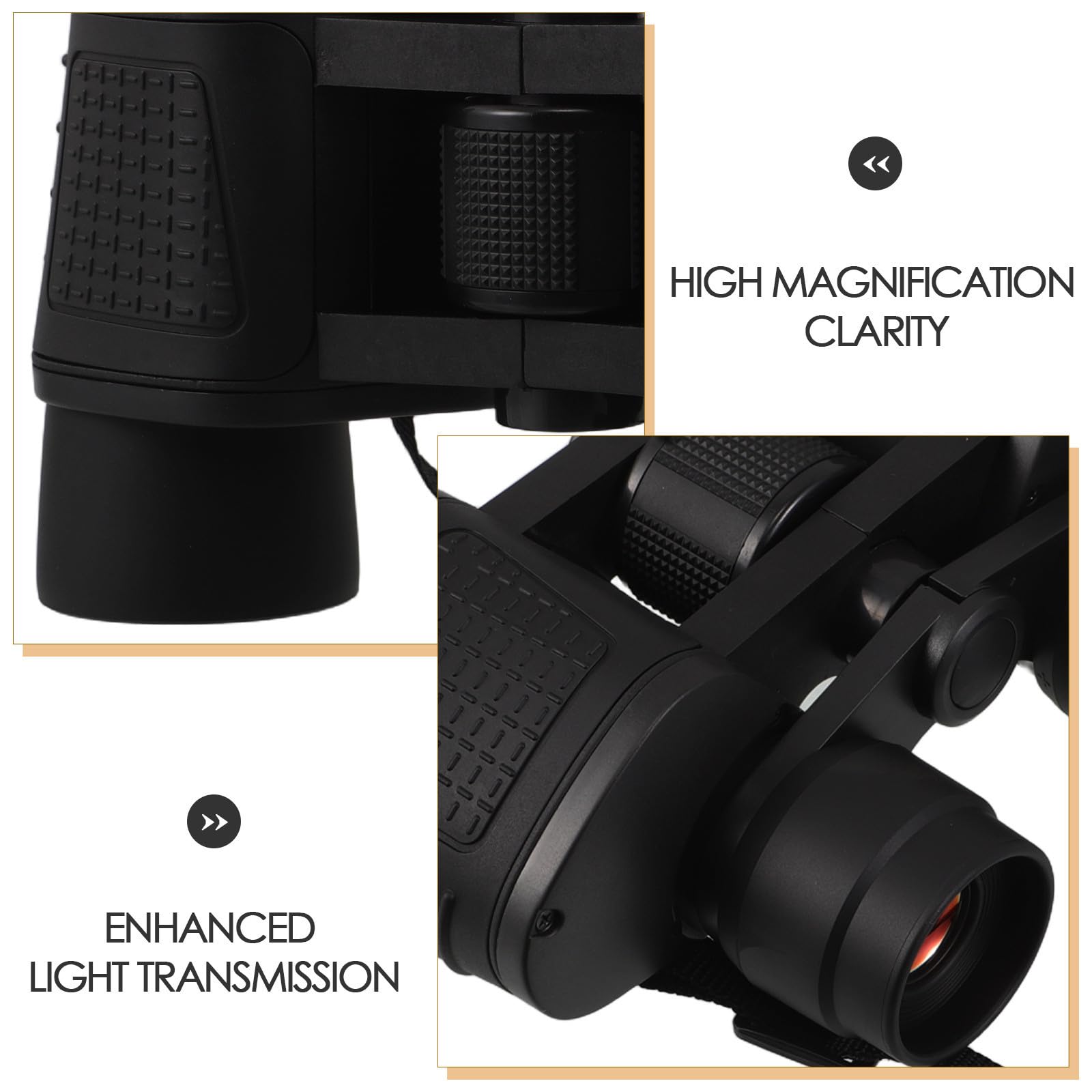 Binocolo Notturno 80x80 ad Alta Definizione con Misurazione