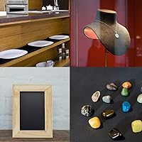 Vista 5 de Forro de papel autoadhesivo de terciopelo para cajones de joyas, tela para manualidades, despegar y pegar, negro, forro de terciopelo suave