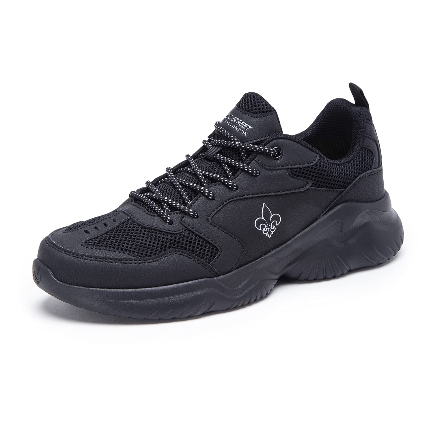 Bond Street by Redtape Mens Black Walking Shoes-9 (B096KBY2DM) Amazon Price History, Amazon Price Tracker