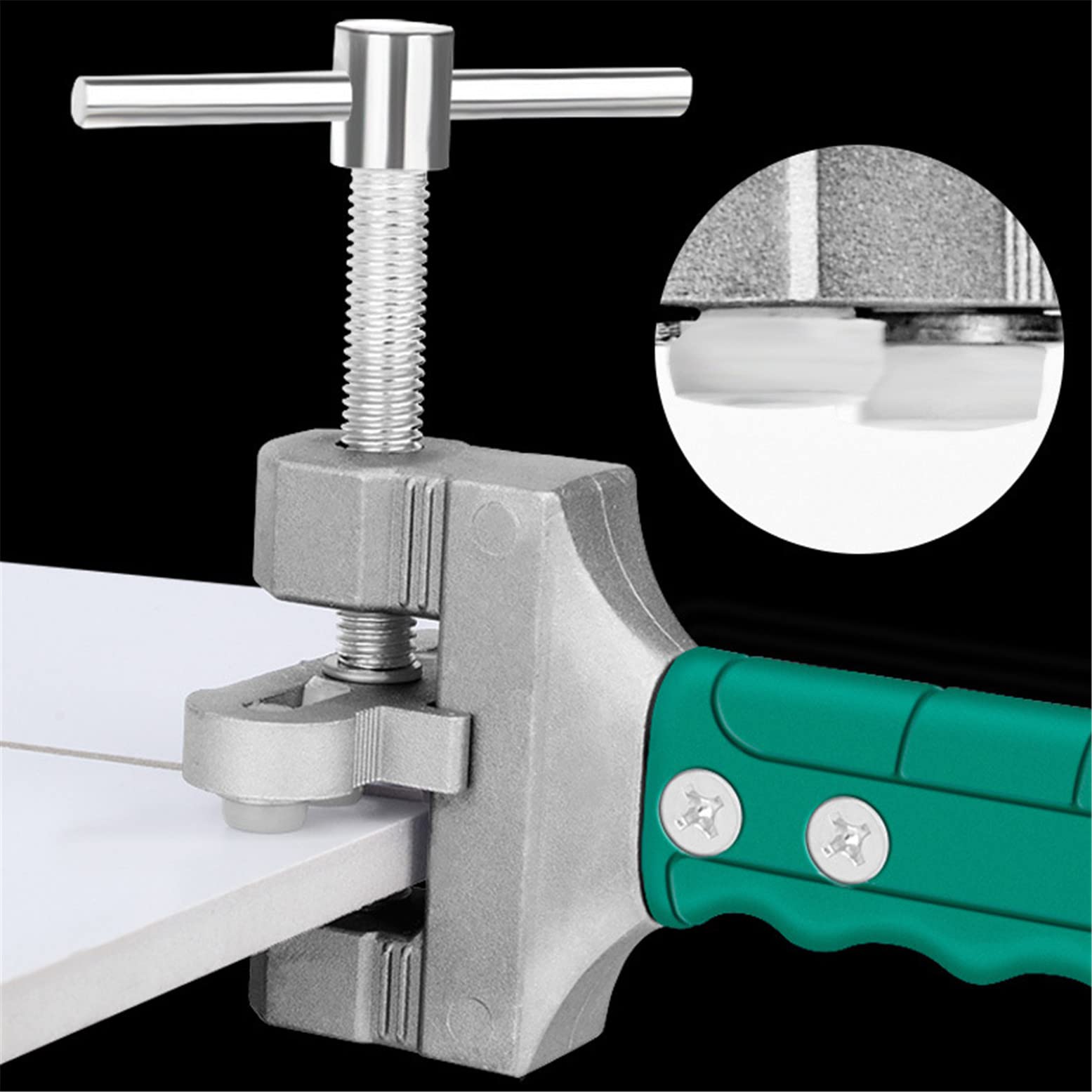 Kit d'outils de coupe-carreaux en verre à main avec ouvre-carreaux en alliage dur portable, ensemble de pinces à casser le verre en céramique professionnelle pour bricolage maison verre et coupe-car
