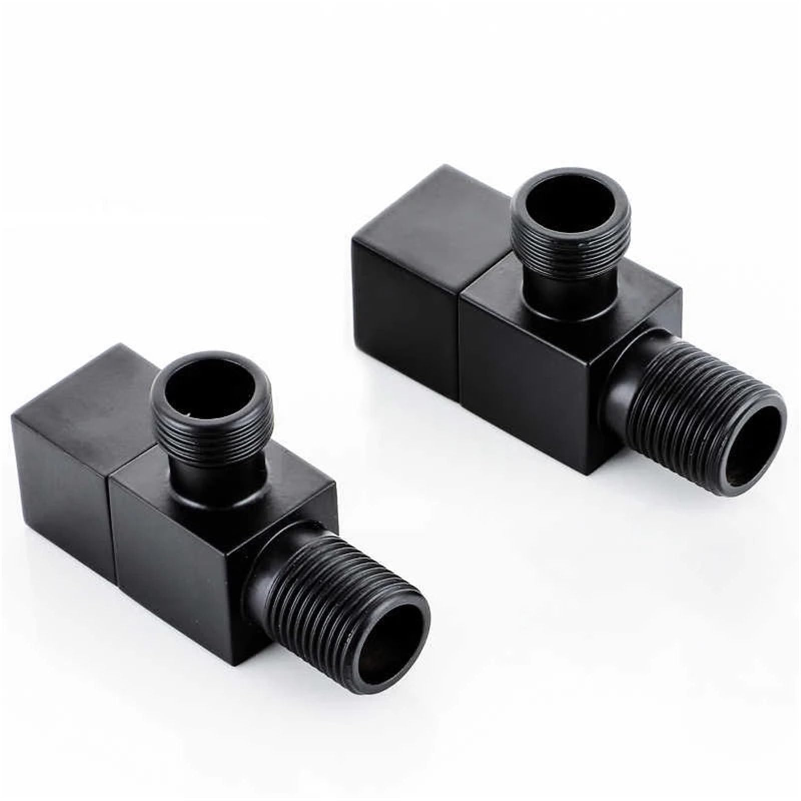 Vanne de contrôle de l'eau 1/2 vanne d'angle acier inoxydable robinet salle de bain