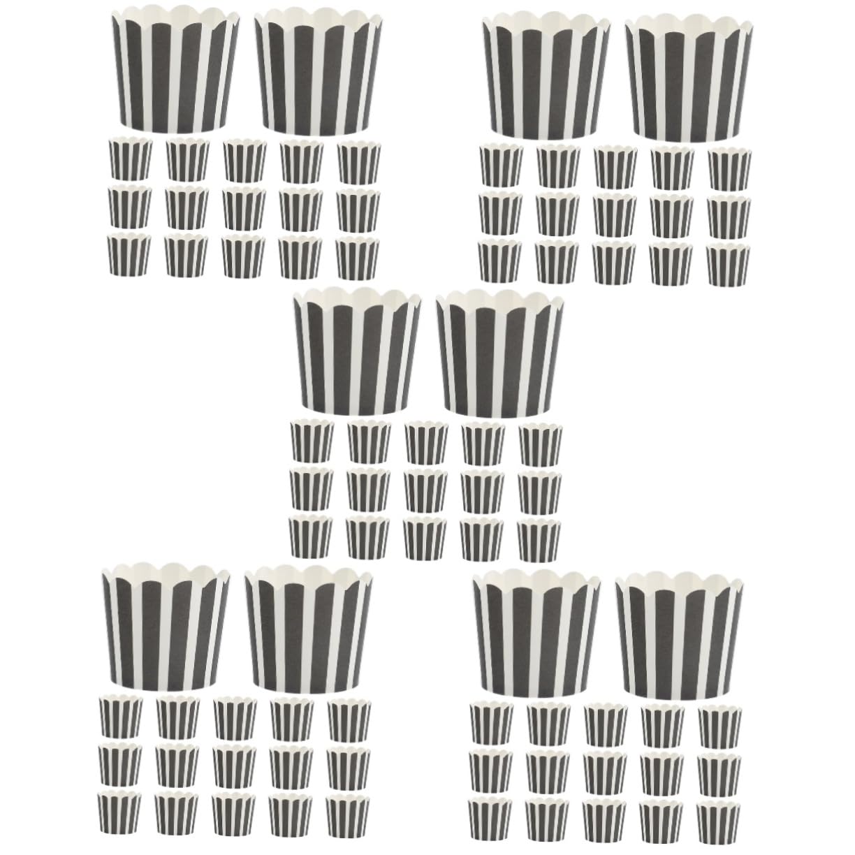 Caissettes à papier robustes Gatuida pour décoration de gâteaux haute température
