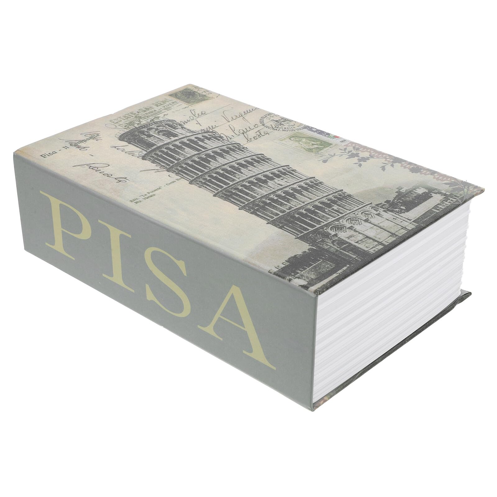 Cassaforte a Forma di Libro Chiusura a Combinazione, Scatola Portaoggetti in Carta e Metallo, Design Multifunzionale e Capacità di Grande Archiviazione per Casa e Ufficio