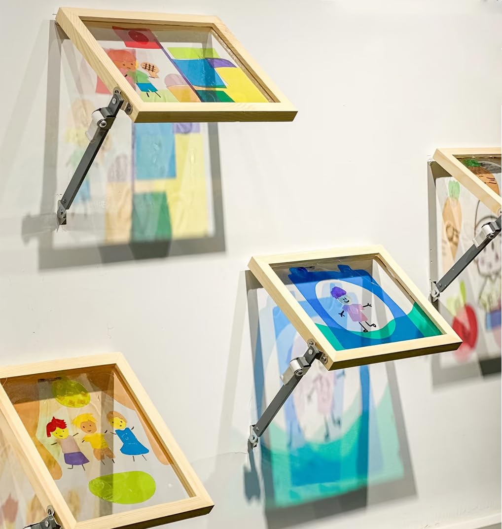 20PCS Clear Plastic Sheet, A4 PVC Flexible Plastic Board Transparent Acrylic Board with Protective Paper for Craft, Windows, Frame, DIY Display Projects (0.01'' Thick)