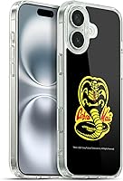 Vista 94 de Head Case Designs Funda de gel suave con licencia oficial de Cobra Kai Gold Medal Graphics compatible con Apple iPhone 7 Plus/iPhone 8 Plus
