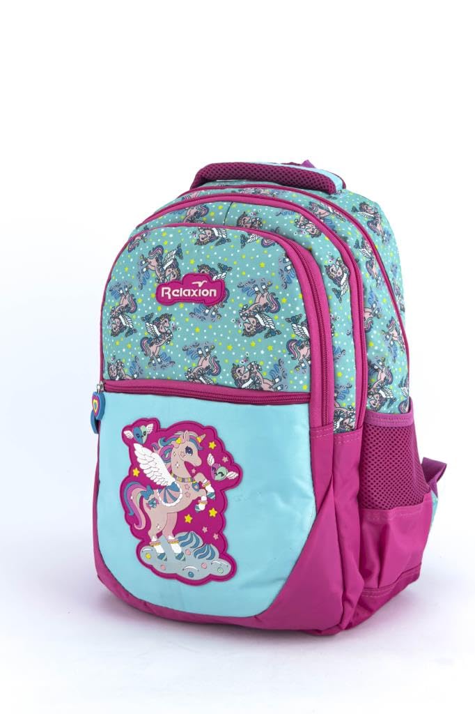 Relaxion Relxion İlkokul Çantası Beslenmeli Unicorn 1350