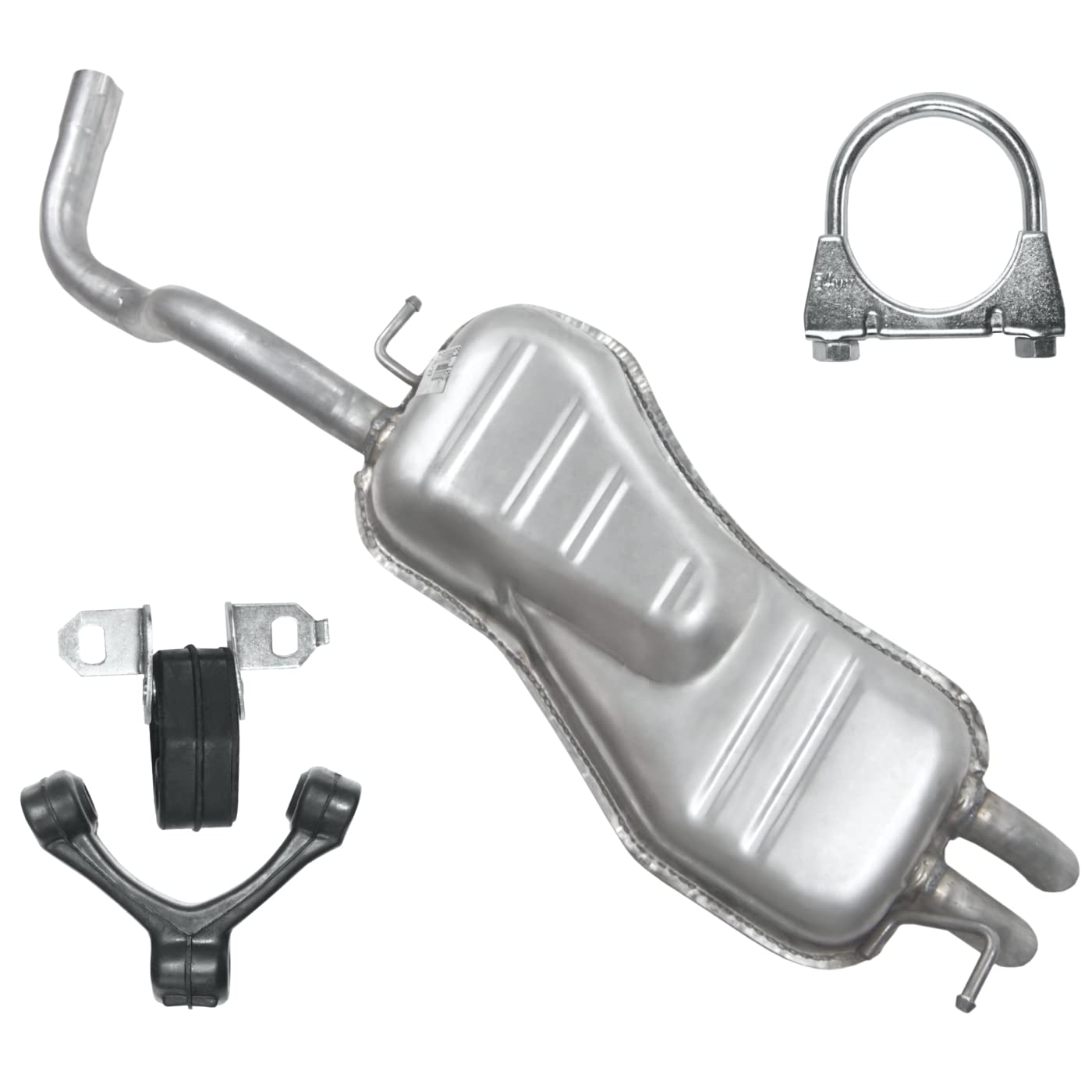 POLMOstrow Auspuff für VW Golf 4 IV 1997-2004