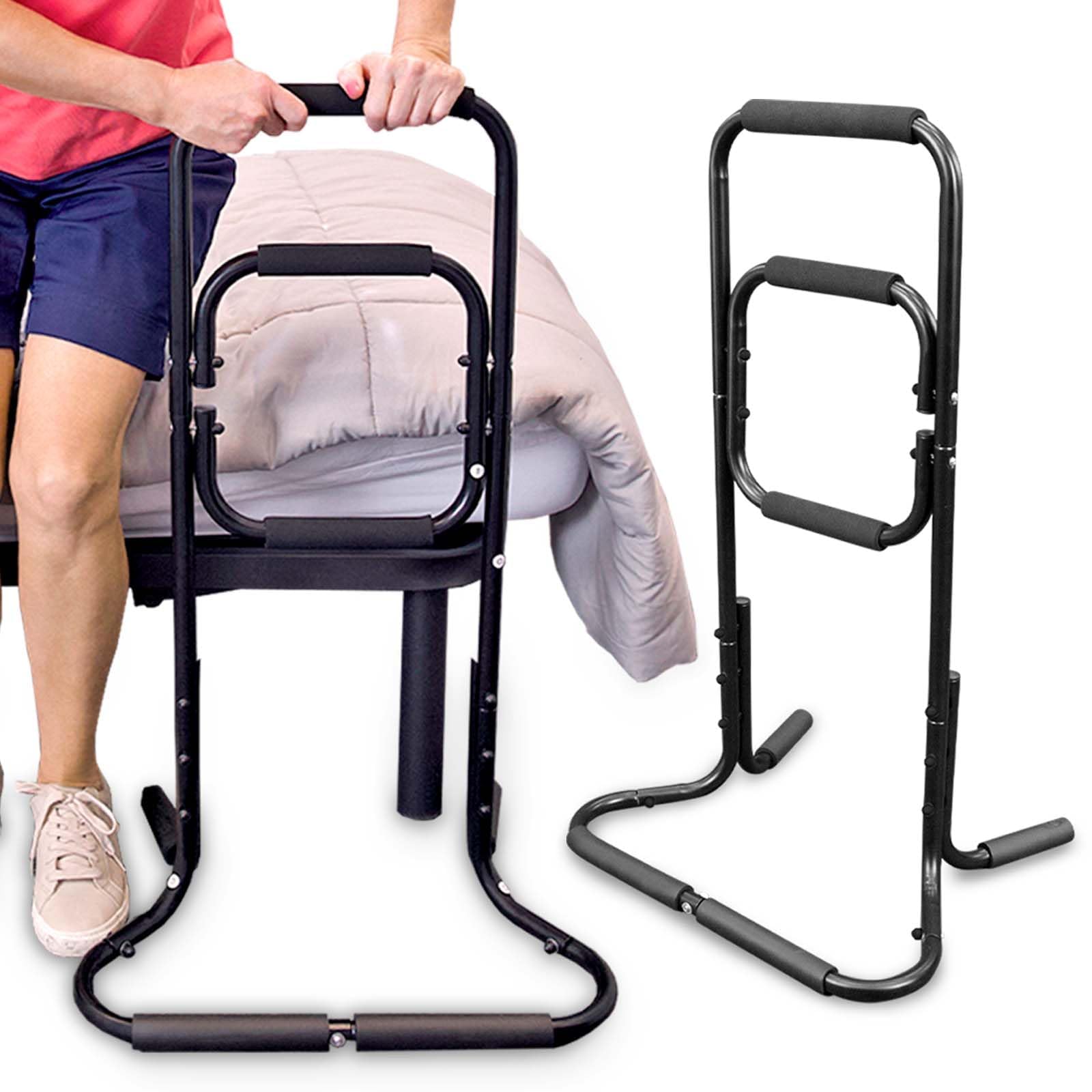 Vive Chair Stand Assist for Elderly - Portable Standing Up Assistance for Seniors - Self Lift Aid Disabled & Handicap Fall Prevention - Side Walker Aid - Help You Get Up from Couch, Bed, & Floor