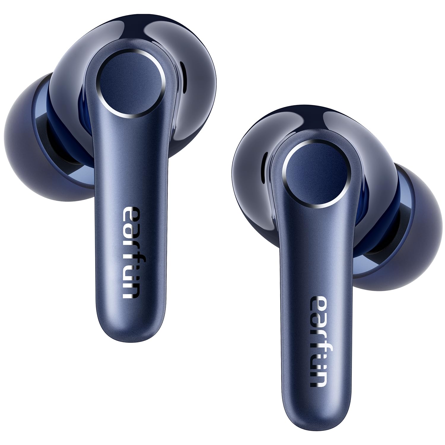 EarFun Air Pro 4 Adaptive Hybrid Noise Canceling Wireless Earbuds, Qualcomm Snapdragon Sound, aptX Lossless, 6 Mics AI CVC 8.0 Call, LDAC Hi-Res Audio, 52H Playtime,BT5.4,in-Ear Detection,Royal Blue