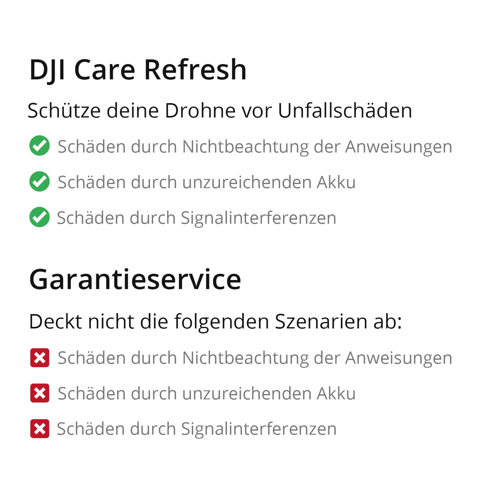 Card DJI Care Refresh 2-Year Plan (DJI Flip)