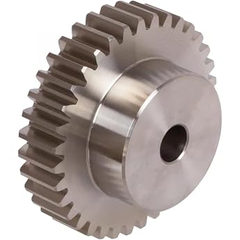 cyclingcolors 1 x Module Gear Module Gears with Hub Module Gears 12 Teeth Module 1 Steel C45 Gear Drive Industrial Tools DIY