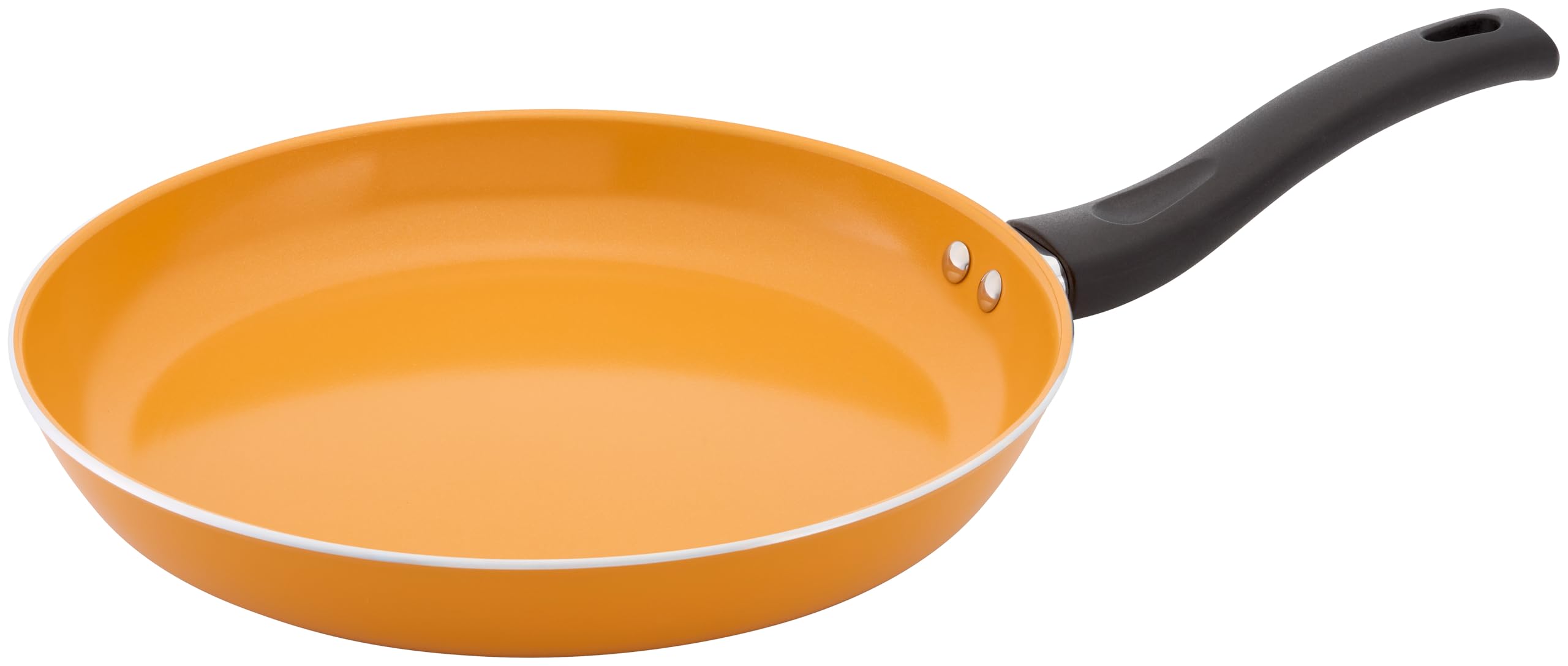 Judge Ceraglide 28cm Frying Pan – Non-Stick Ceramic Coating, Easy-Clean, Induction Compatible - Yellow