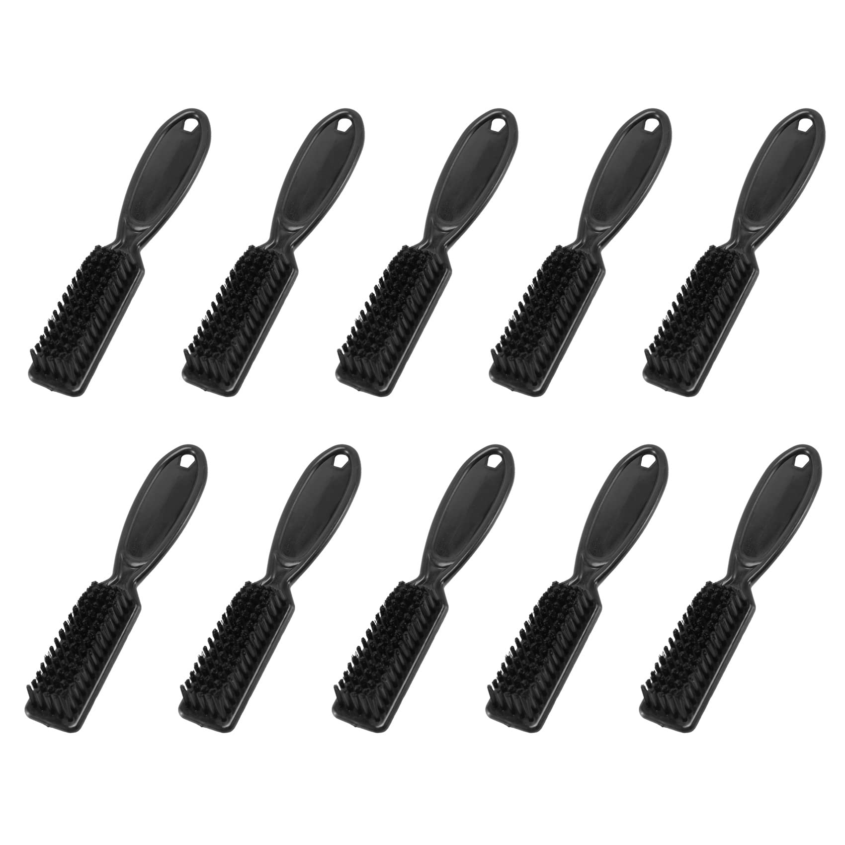 Hndhbfgrt 10X Fade Brush Comb Scissors Cleaning Brush Barber Shop Skin Fade Vintage Oil Head Shape Carving Cleaning Brush