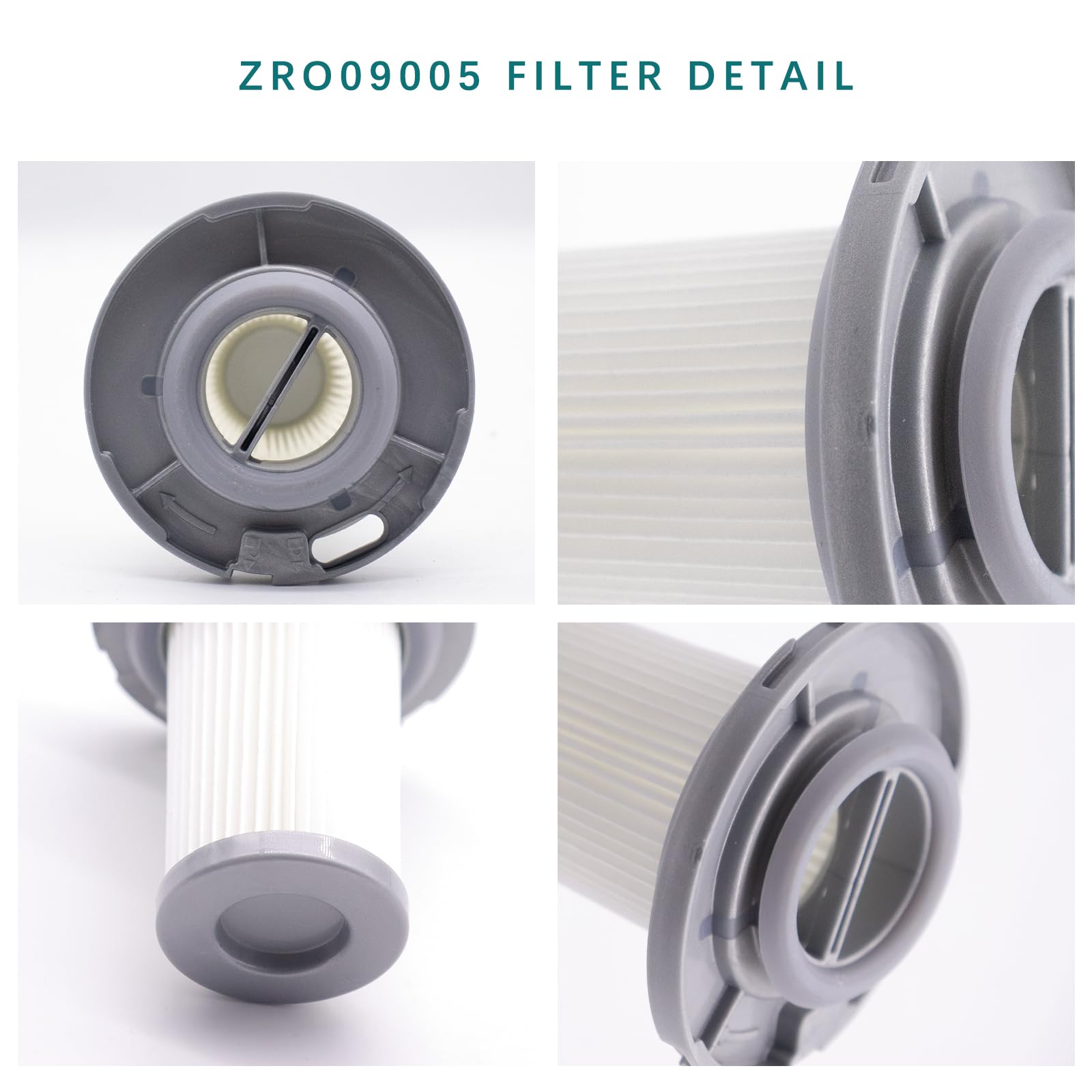 3 Ersatzfilter Für Rowenta Staubsauger – Kompatibel Mit X-Force Flex, X-PERT, X-Combo Modellen, Inkl. Bürste