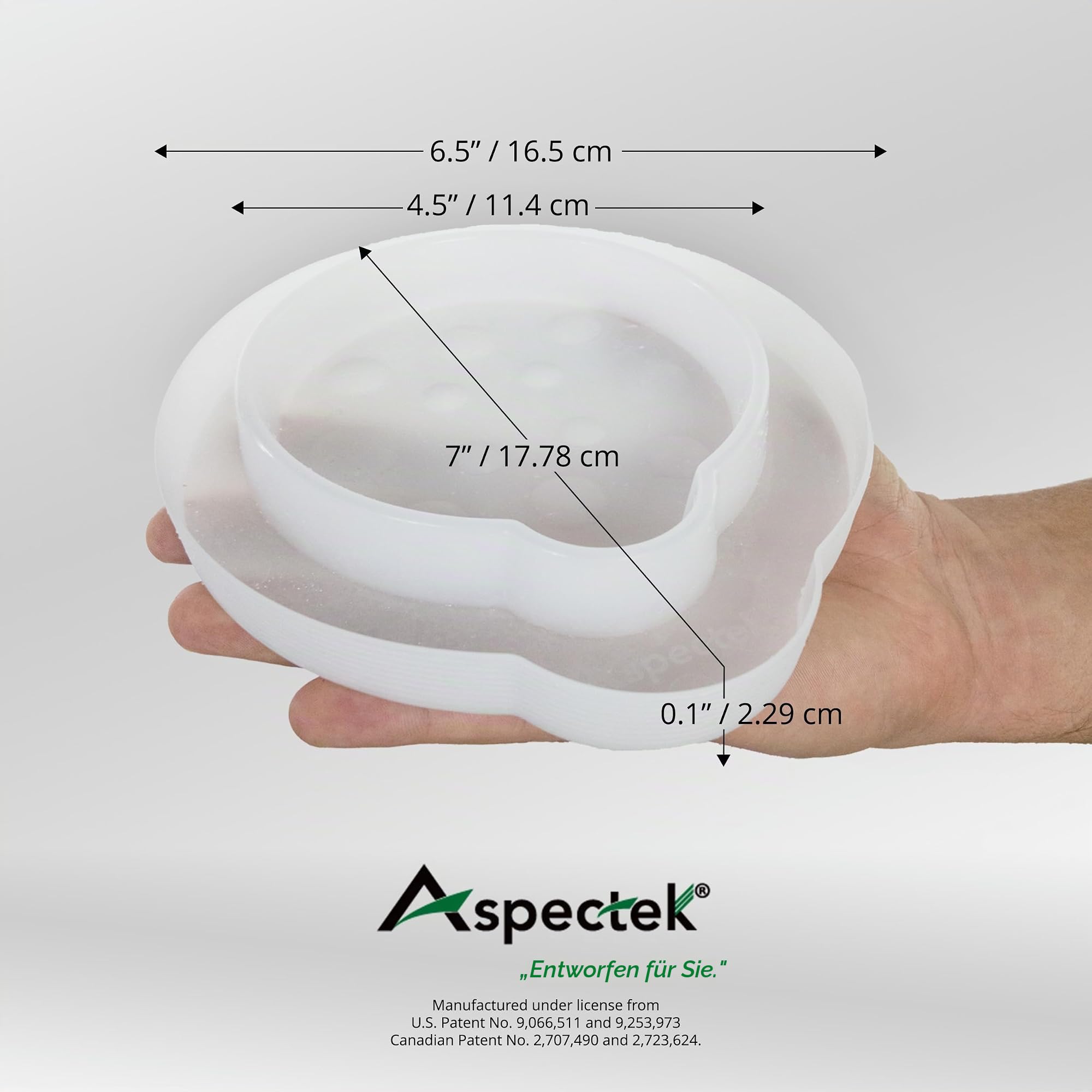 ASPECTEK Bettwanzenfalle, Bettwanzenfänger, 8 Stück. Insektenfalle, Sicher, Umweltfreundlich, Bettwanzenvernichter (Weiß)
