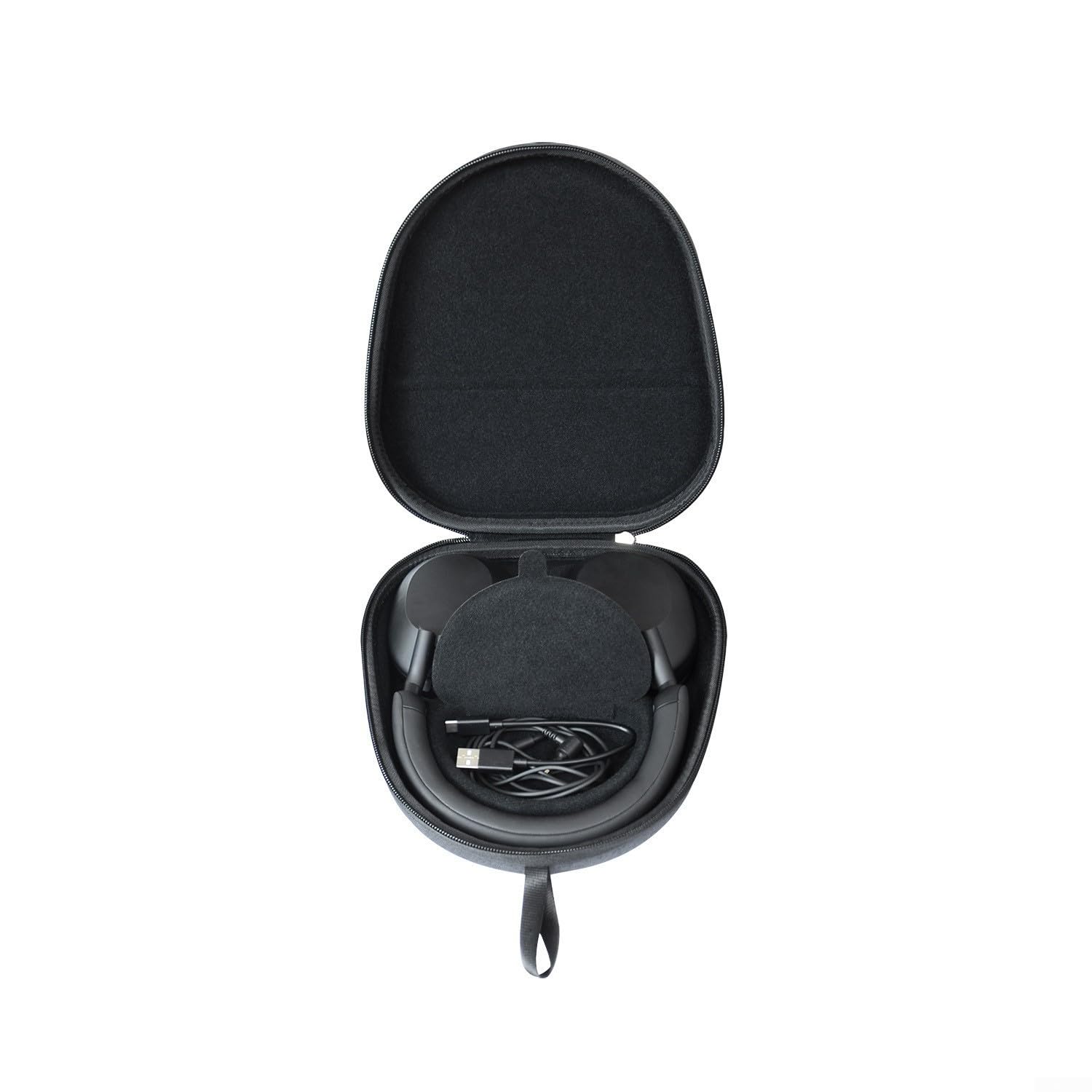 Étui de protection pour écouteurs Sony en EVA rigide avec fermeture magnétique - Sac de transport pour câble portable - Sac de voyage