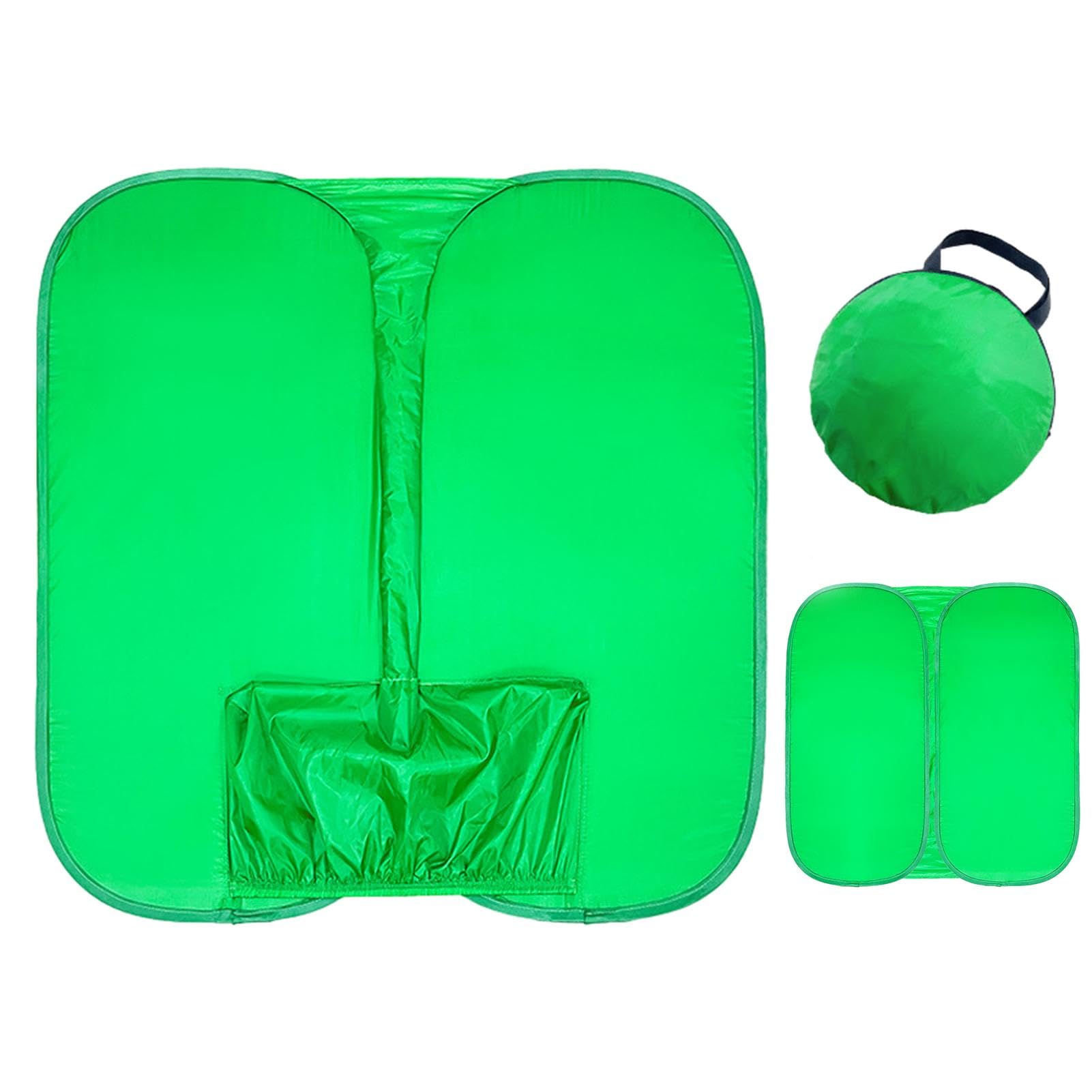 Sedie Tessuto Green Screen | Sfondo della sedia | Tessuto con schermo verde con schienale per sedia, sfondo antipiega montato su sedia su sedia, schermo verde su due lati per sedie
