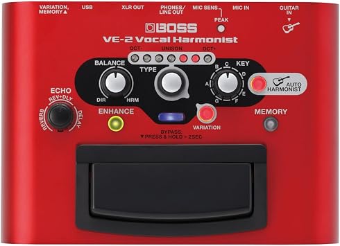 Boss VE-2 Vocal Harmonist Effects Processor