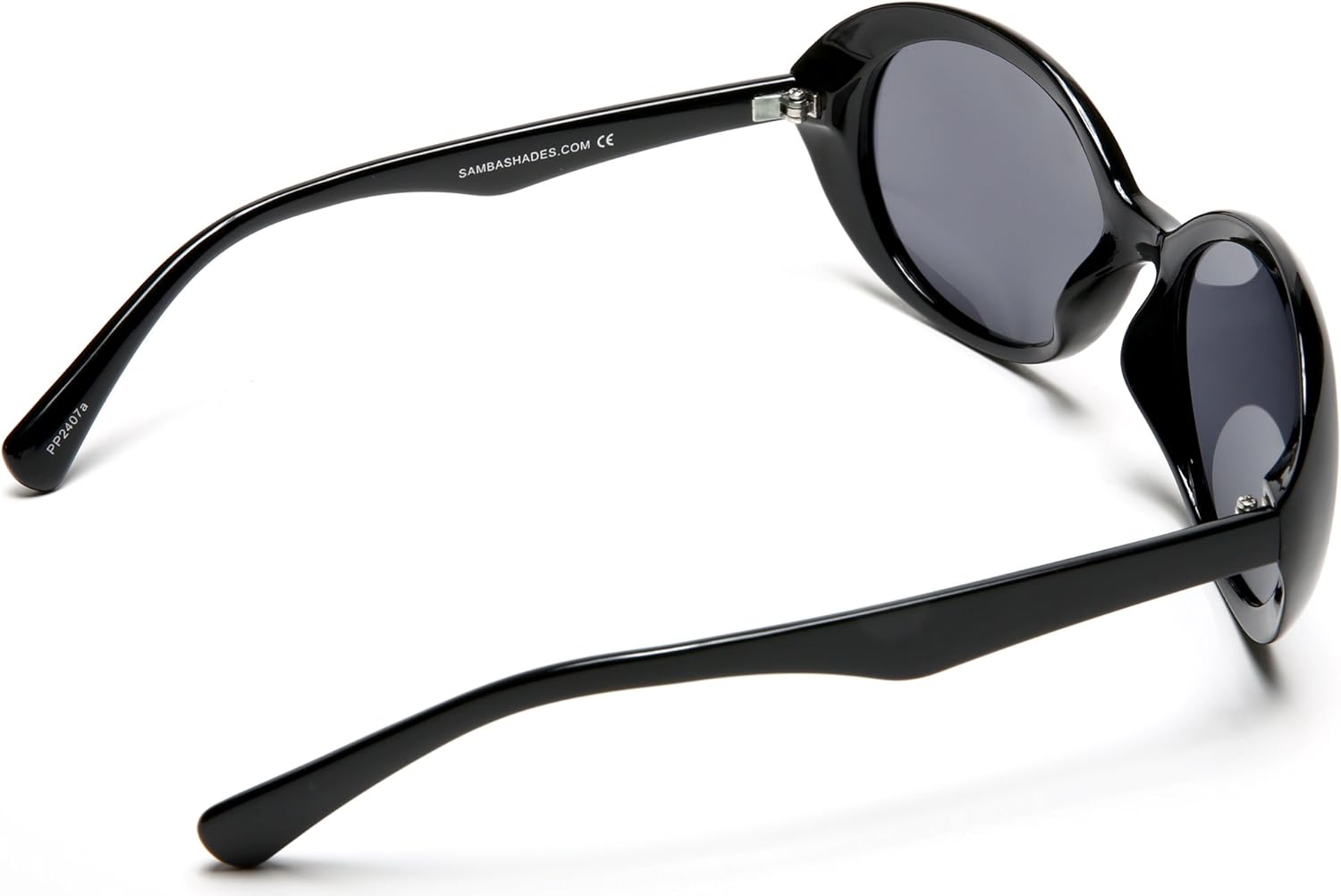 SAMBA SHADES Women's Sunglasses Polarized Lens Oversized Frame Retro Audrey Hepburn Style