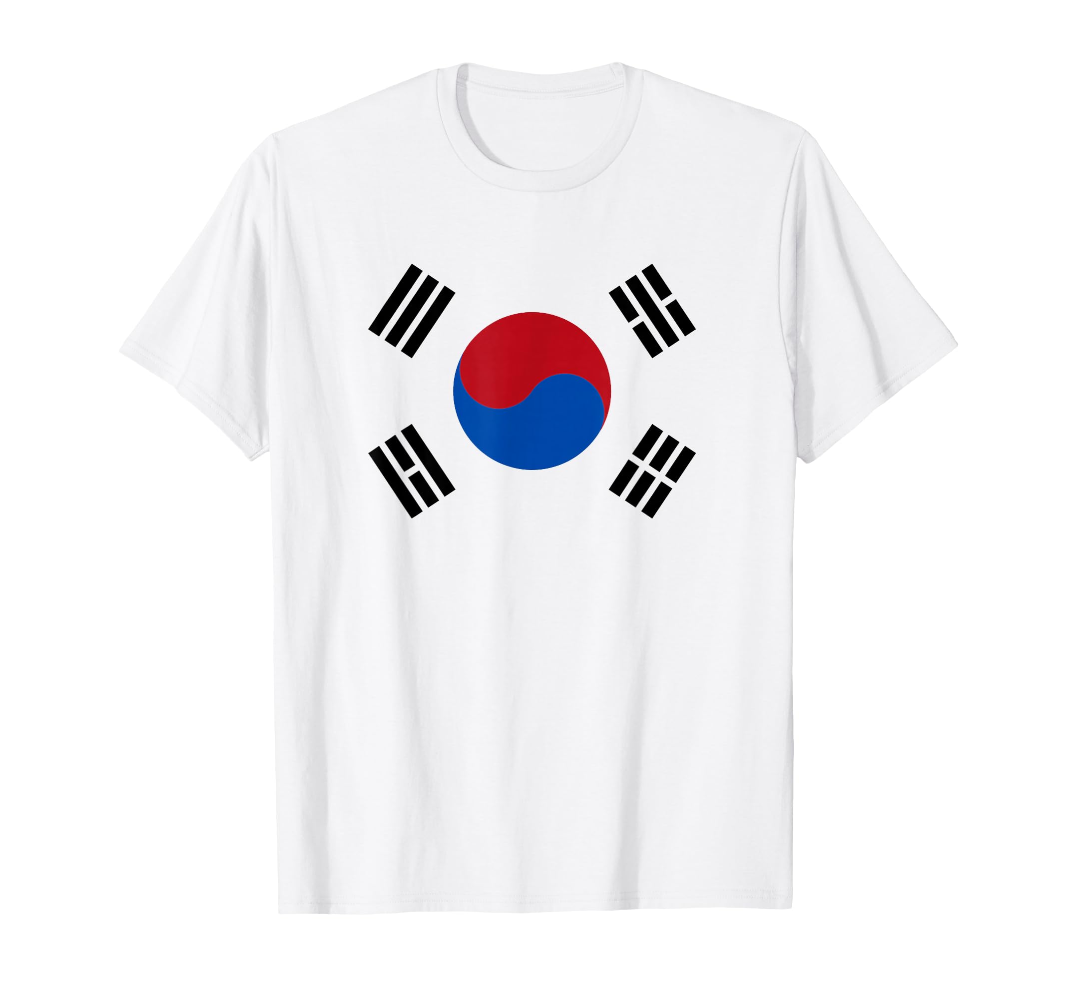 Korean Flag of Korea Novelty Men Women Kids Gift T-Shirt Small