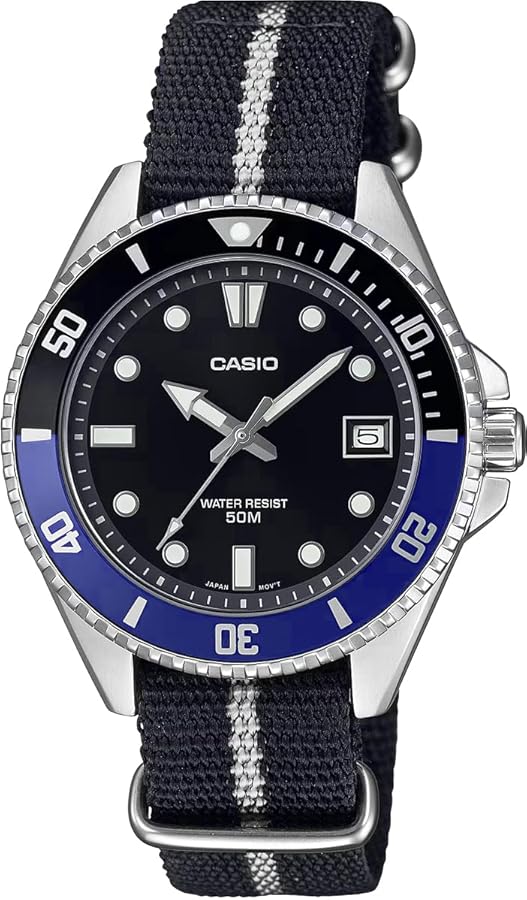 Amazon.co.jp: [カシオ] CASIO スタンダード アナログ 腕時計 MDV-10C