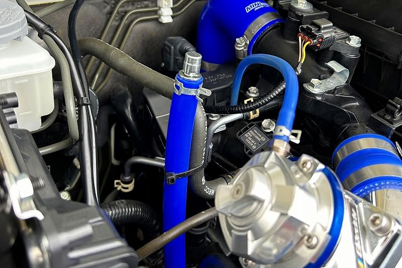 Amazon | ミニモト ジムニーJB64W JB74W デフブリーザーホース レッド