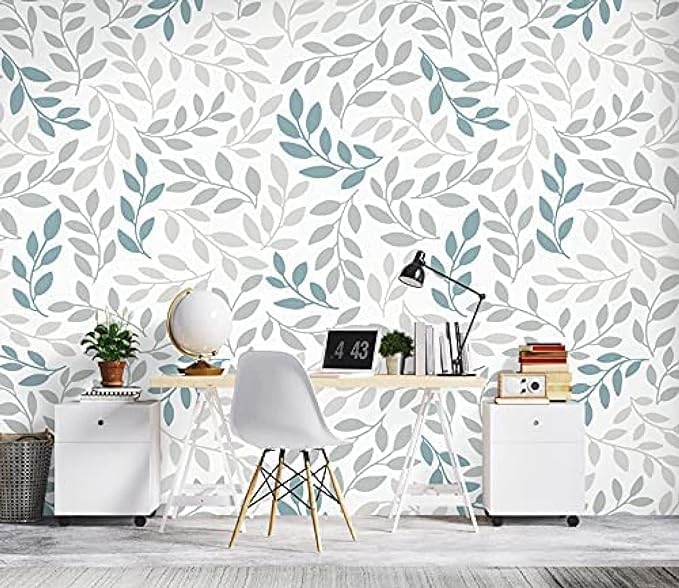 Fond mural peinture végétale : sticker géant salon et revêtement créatif paysage 150x105cm