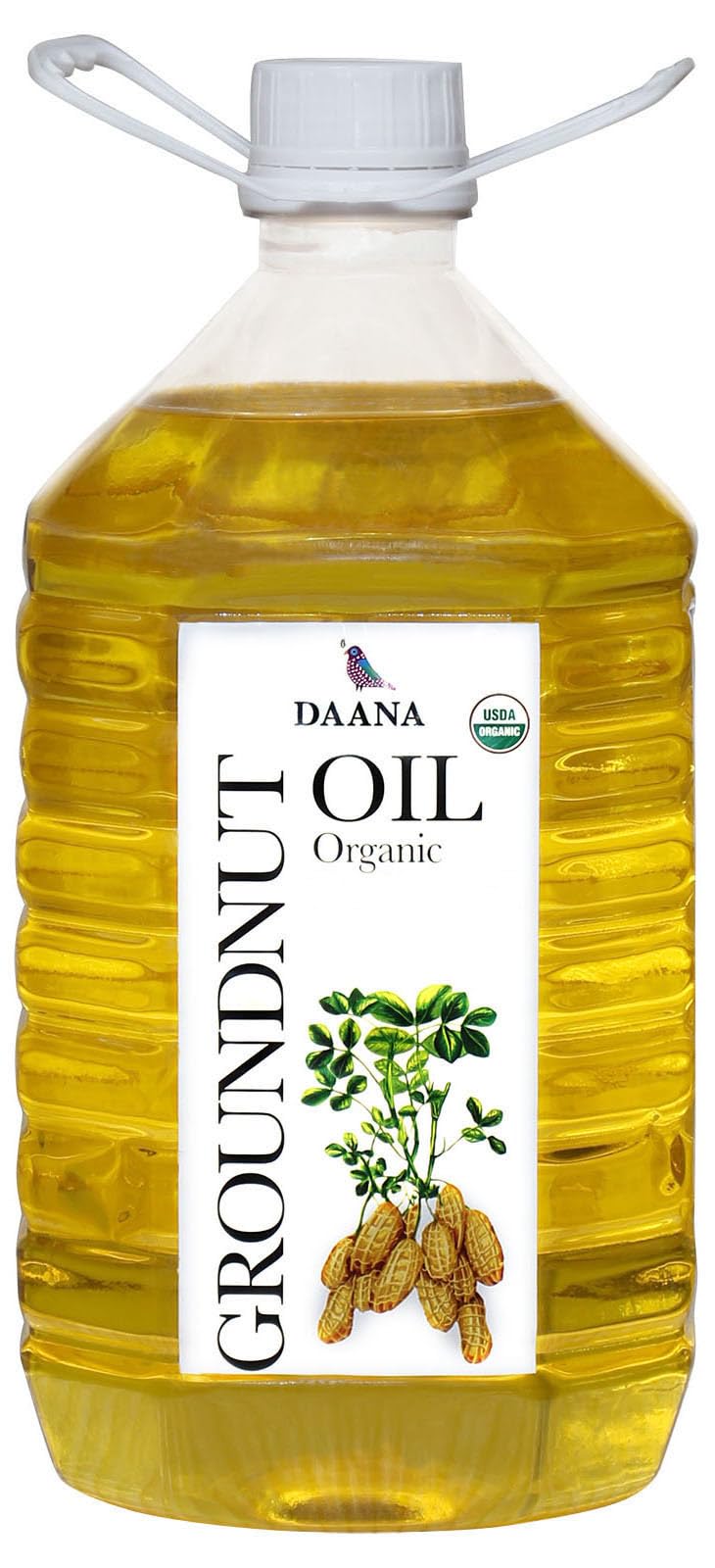 Daana Organic Groundnut Oil, 5 L