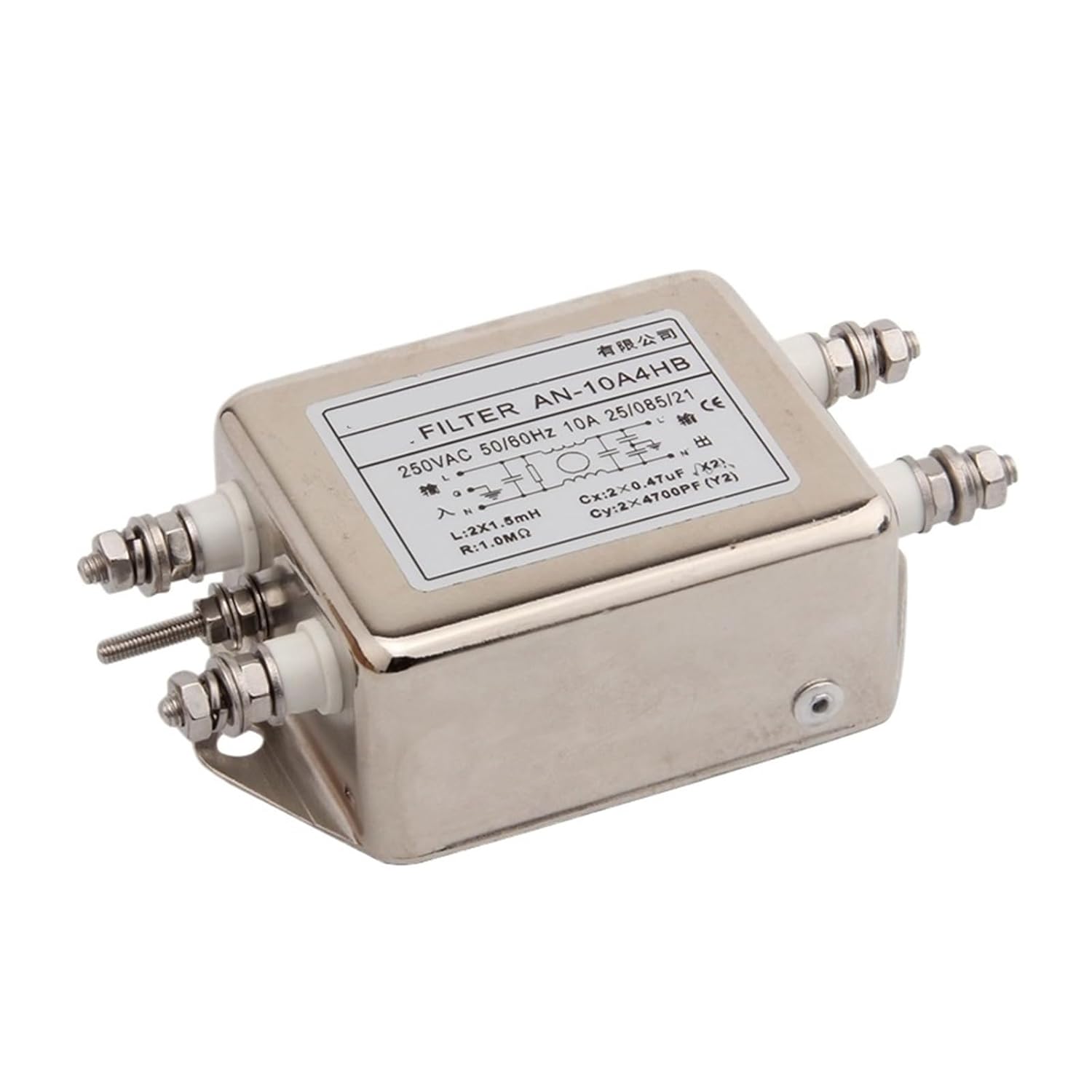 10A 250V Filter AN-10A4HB Noise Filter Frequency Element