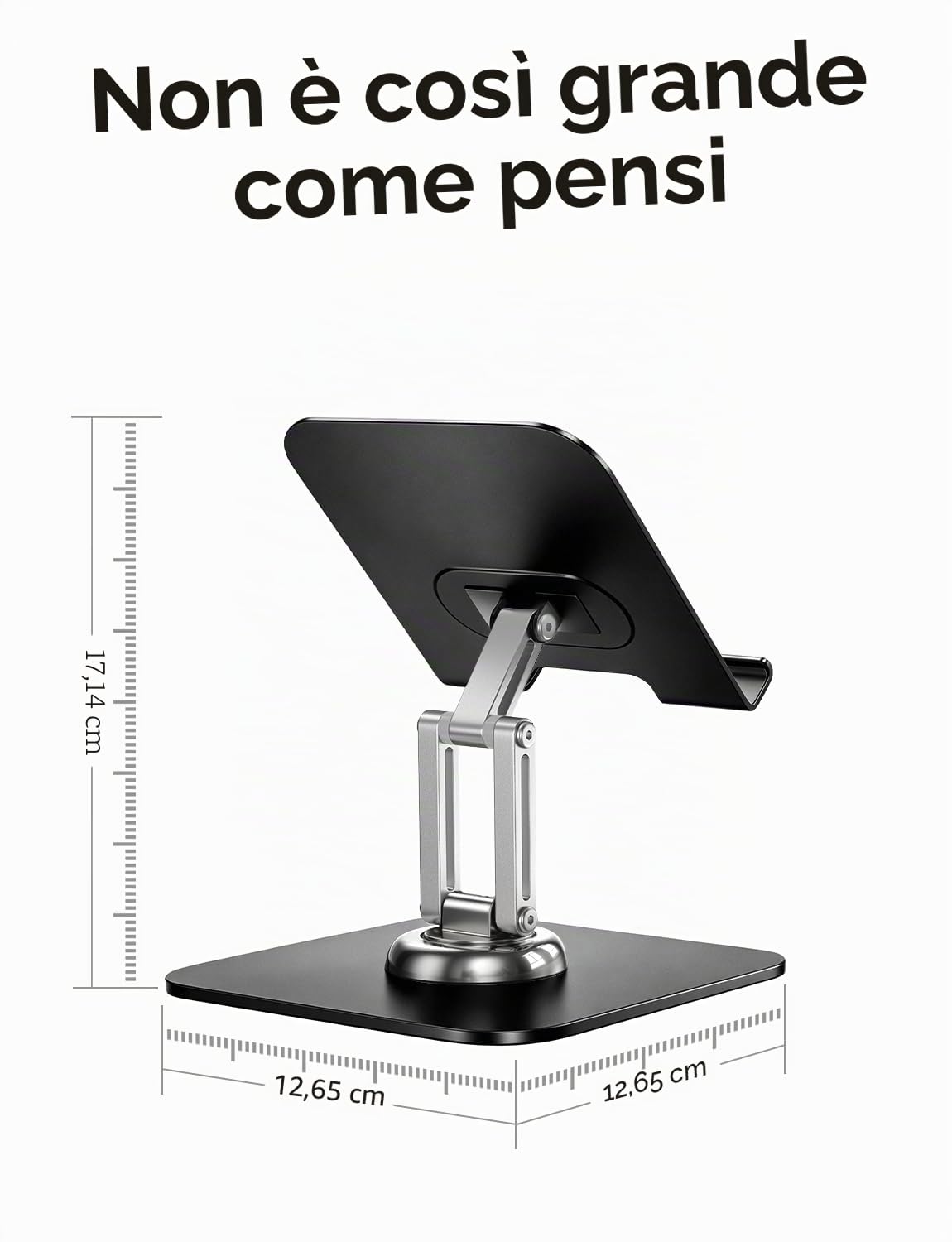LISEN Supporto Tablet iPad da Tavolo per Kindle Paperwhite 2025, Supporto iPad 11 10 Generazione 12.9”