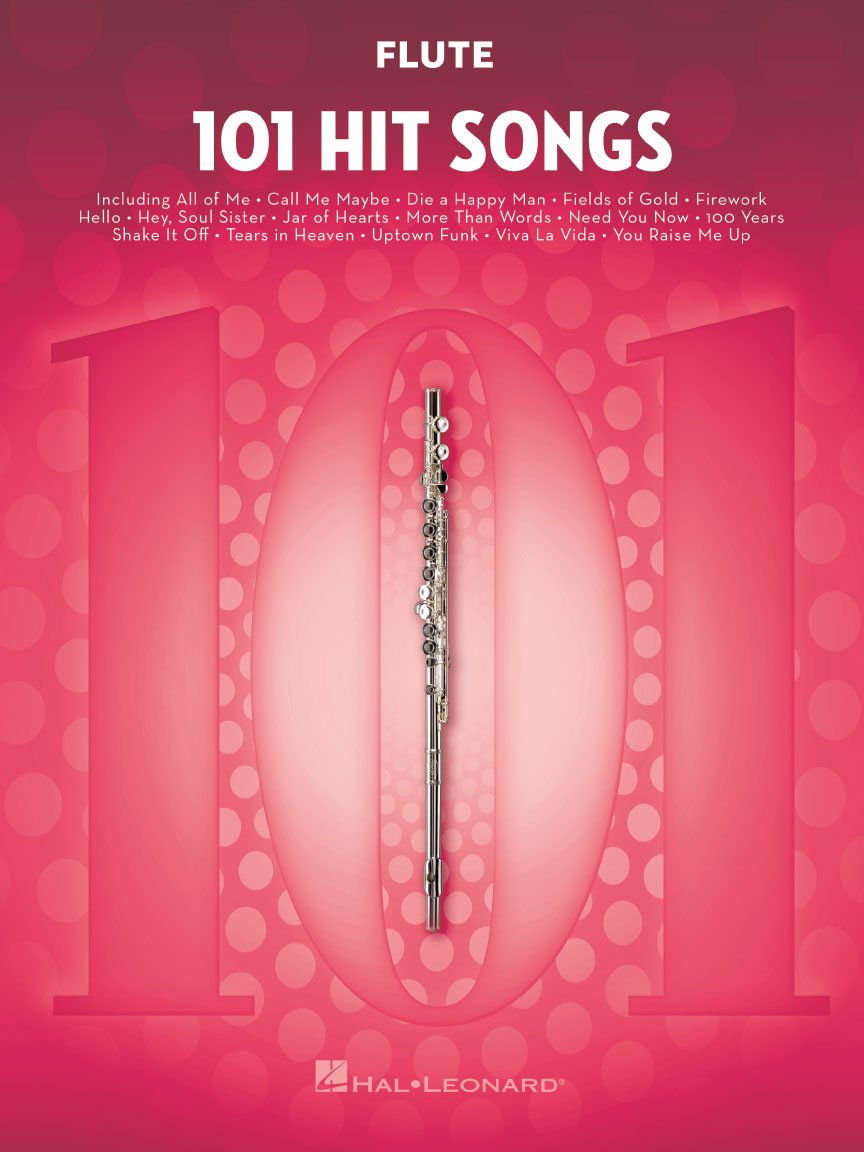 101 Disney Hit Songs for Flute Sheet Music Songbook | Instrumental Pop Arrangements for Solo Flute | Music Book for Beginner and Intermediate Players | Practice and Performance Use Paperback – January 1, 2017