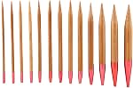 Circular Knitting Needles Ring Set, Interchangeable Carbonized Bamboo Needles Set Crochet Needles with Storage Case for Knitting, Aluminum Knitting Needles Knitting Tools