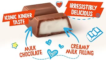 Kinder Exclusive Mini Chocolate Bars Dispenser; 150 Pieces; Party; Birthday Gifts; Chocolate Treats 900g