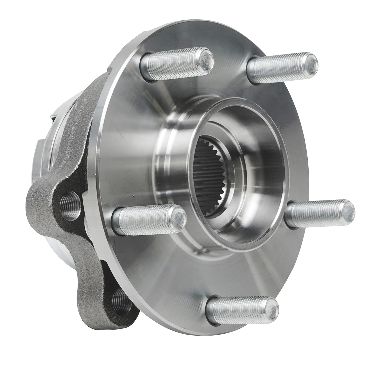 Detroit Axle - 2 Front Wheel Bearing Hubs for Nissan Altima 2007-2018, Maxima 2009-2014 2016-2021, Pathfinder 2013-2020, Murano 2009-2019, Infiniti QX60 JX35 Wheel Bearing Hub Assembly 5 Lugs