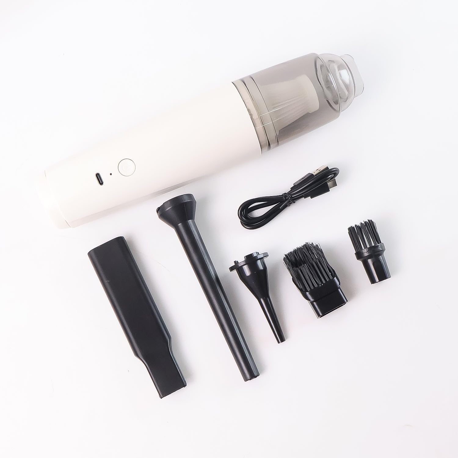 Multipurpose Cordless Rechargeable Mini Handheld Vacuum Cleaner for Car, Home, Sofa, Desk, Pet Hair, Dust Cleaning with Strong Suction, Washable Filter, Portable Lightweight Cleaning Tool.-image-21
