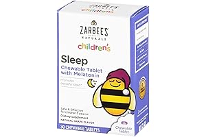 Zarbee's Naturals Story Time Kids 1mg Melatonin Chewable Tablet
