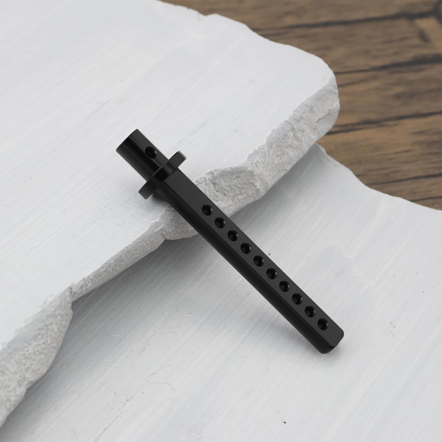 4Pcs RC Car Body Posts Mount Holder Column 1/10 RC Crawler Cars Parts Compatible with Axial SCX10 90046 RC4WD D9 Black