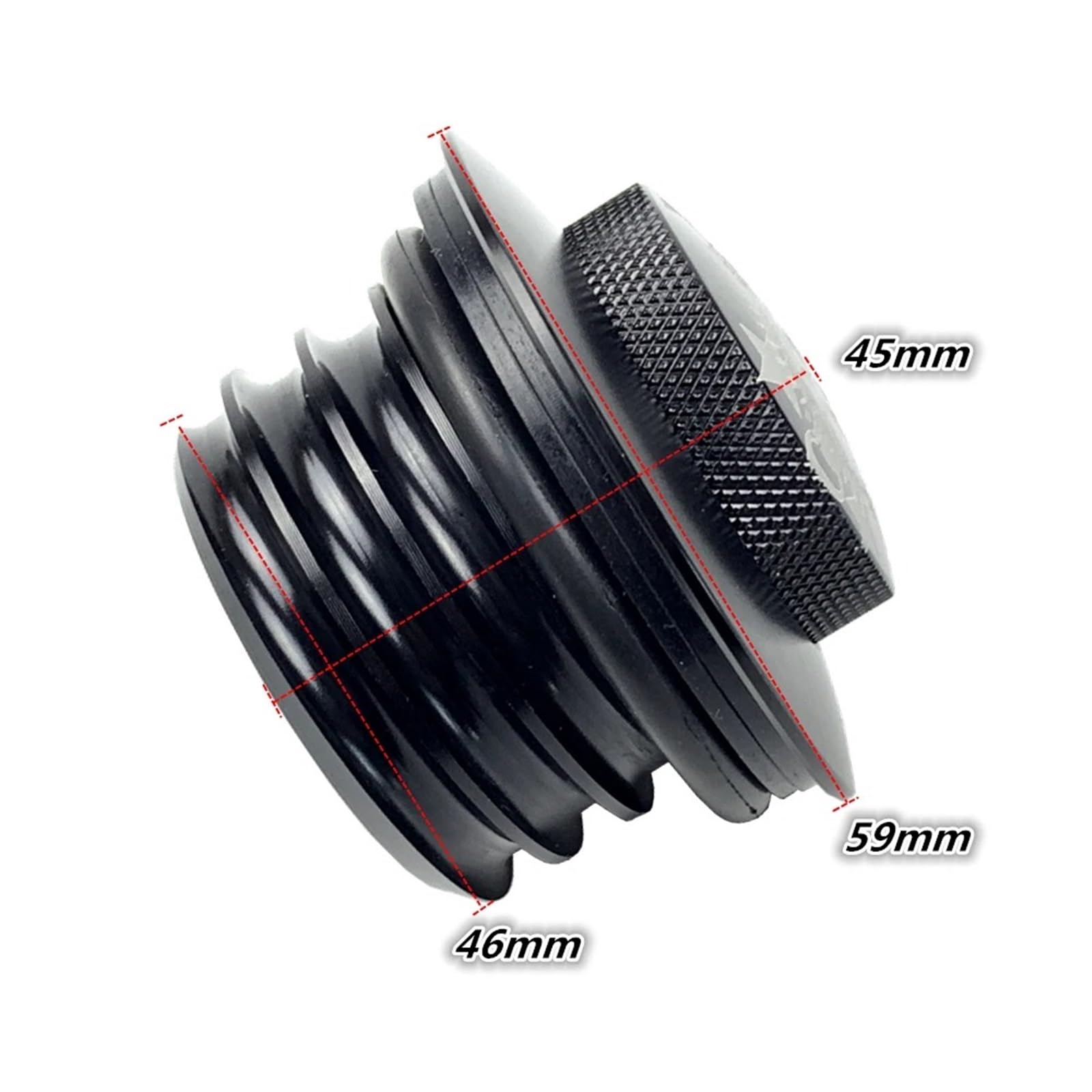 Tappo Serbatoio Per Sportster 1200 883 Touring Road King Softail Dyna | Tappo Olio Decorativo Ventilato Per Serbatoio Carburante Moto(A)