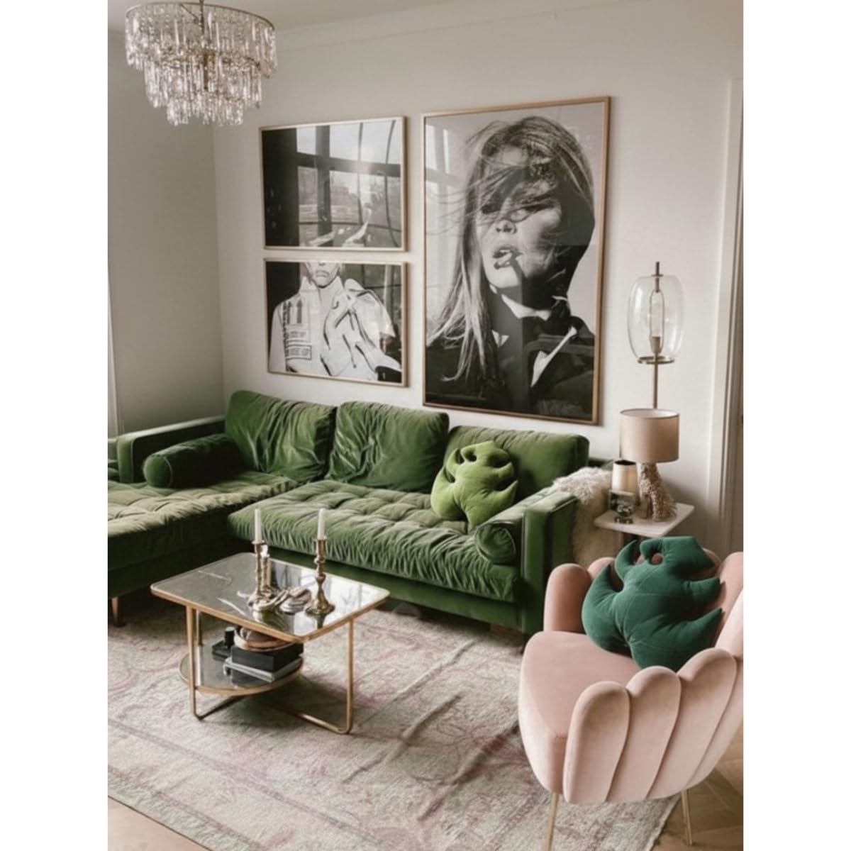 Green Philosophy Co. Plush Succulent Leaf Pillow 3D Accent Anthurium Warocqueanum Plant Throw Pillows for Couch Sofa Living Room Home Decor for Plant & Garden Lovers, Green Thumb Family & Friends: Monstera Deliciosa - Mossy Earth