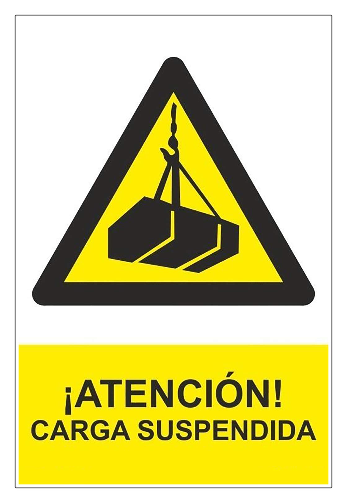 Normaluz RD30073 - Señal ¡Peligro! Contacto Térmico PVC Glasspack 0,7