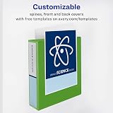 Avery Durable View 3 Ring Binder, 2 Inch Slant Rings, 4 Green Binders (17838) – view 3